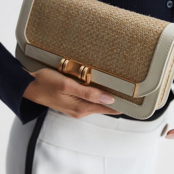 Reiss Lexi Clutch NWT Retail $285 - Picture 3 of 16